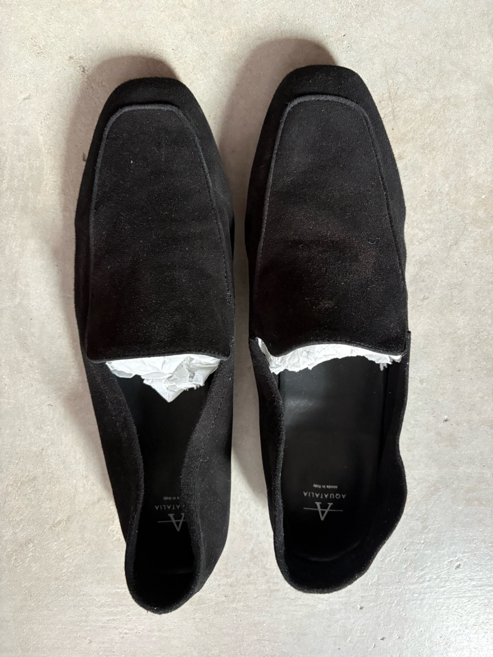 Aquatalia Suede Loafers